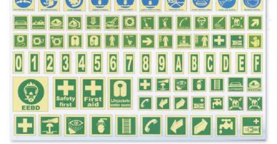 Imo symbols and safety signs