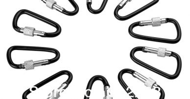 Aluminum Alloy Snap Hook With Safety Screw Nut