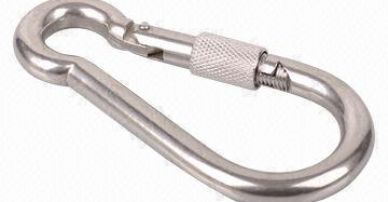 Aluminum Alloy Snap Hook With Safety Screw Nut